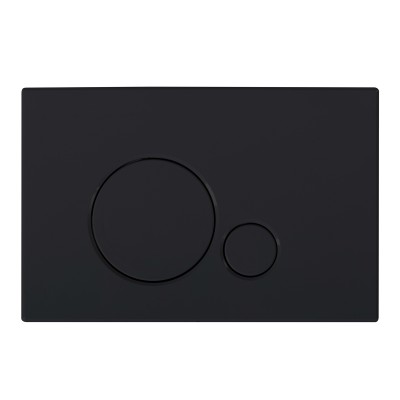 Кнопка смыва BelBagno SFERA BB017-SR-NERO.M, цвет-черный матовый Tocco Morbido