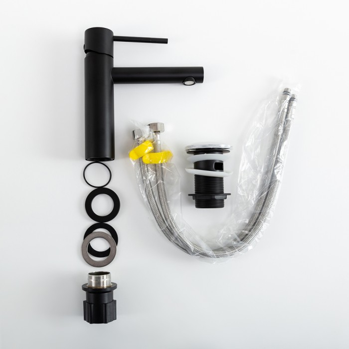 Смеситель для раковины с донным клапаном CEZARES RELAX-LS2-NOP