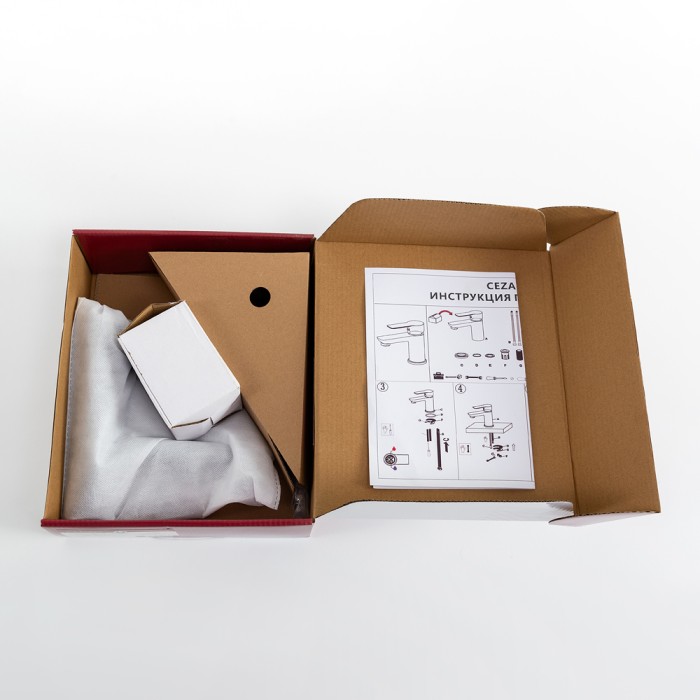 Смеситель для раковины с донным клапаном CEZARES RELAX-LS2-NOP