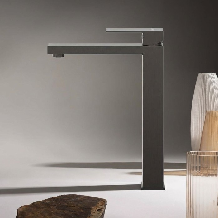 Смеситель для накладной раковины без донного клапана CEZARES SLIDER-LC-GM-W0