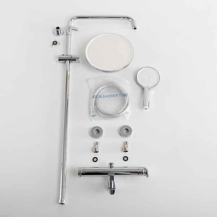 Душевая стойка со смесителем и изливом CEZARES STYLUS-CVD-01