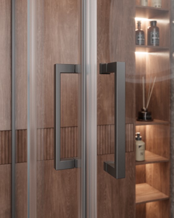 Душевой уголок CEZARES MOLVENO-AH-22-130/120-C-GM-IV