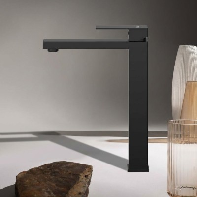 Смеситель для накладной раковины без донного клапана CEZARES SLIDER-LC-NOP-W0