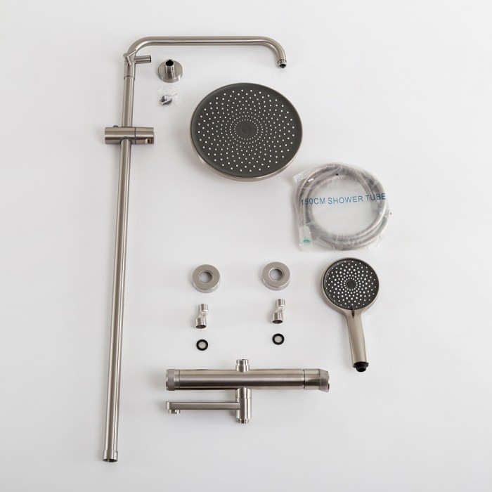 Душевая стойка со смесителем и изливом CEZARES STYLUS-CVD-IN