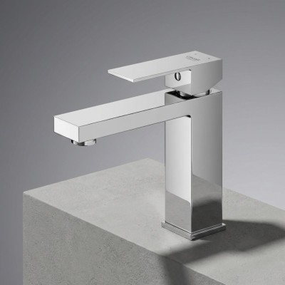 Смеситель для раковины без донного клапана CEZARES SLIDER-LS-01-W0