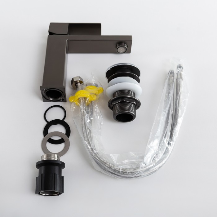 Смеситель для раковины с донным клапаном CEZARES SLIDER-LS-GM