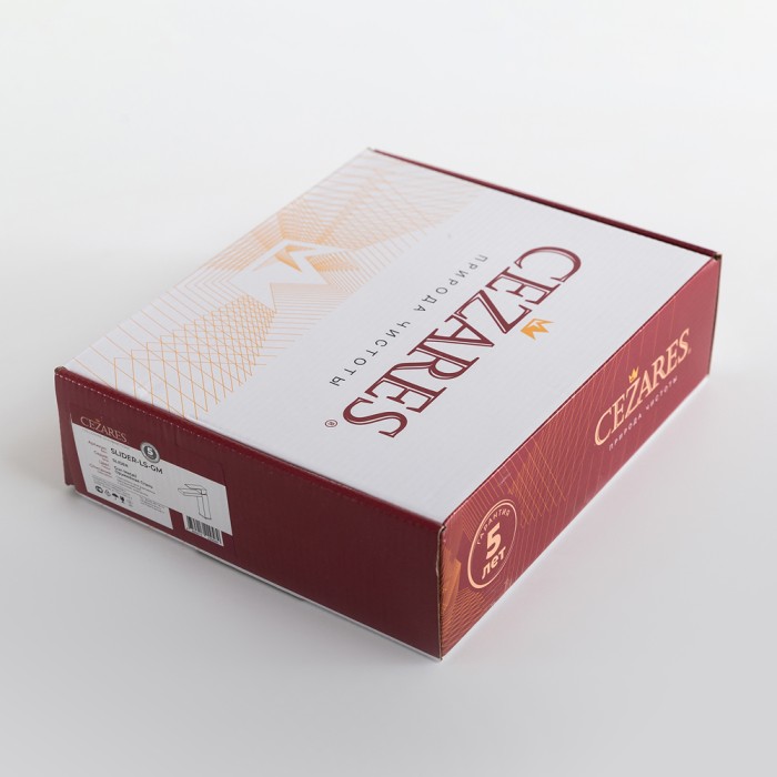 Смеситель для раковины с донным клапаном CEZARES SLIDER-LS-GM