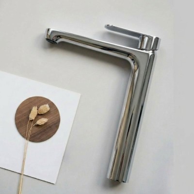 Смеситель для накладной раковины без донного клапана CEZARES STYLUS-LC-01-W0