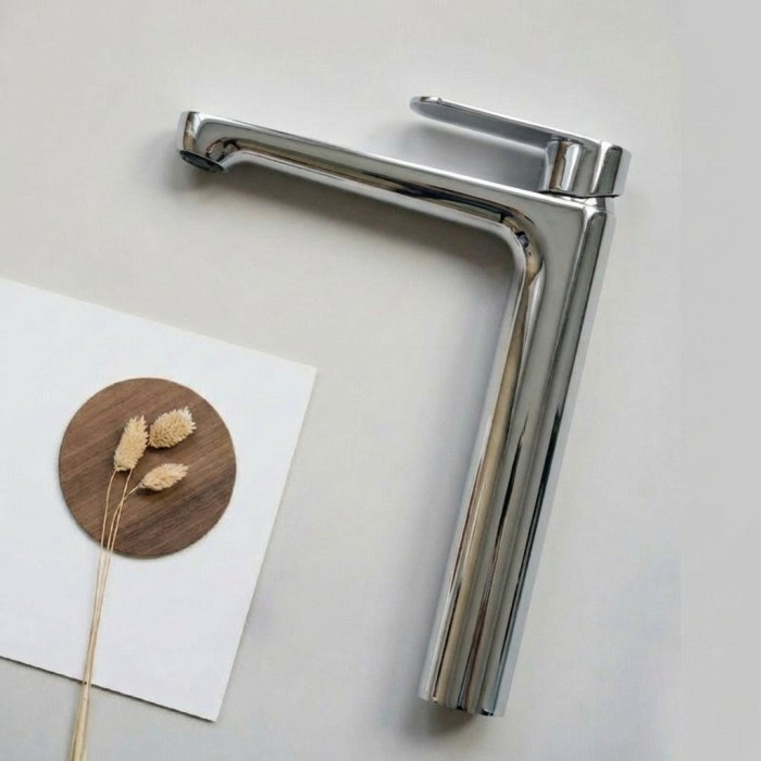 Смеситель для накладной раковины без донного клапана CEZARES STYLUS-LC-01-W0