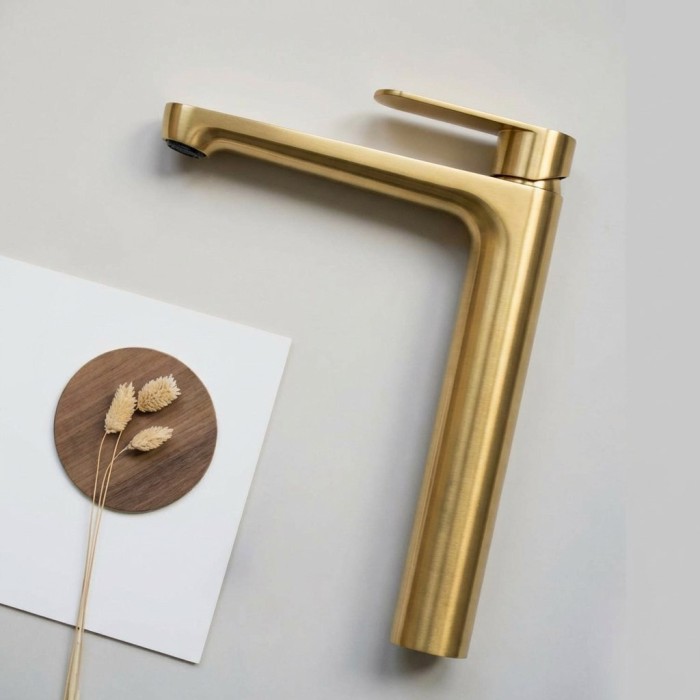 Смеситель для накладной раковины без донного клапана CEZARES STYLUS-LC-BORO-W0