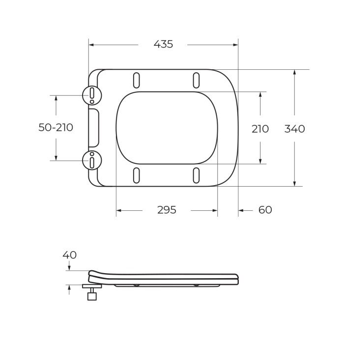 Унитаз-моноблок с сиденьем BelBagno NEON BB8617CPR-MN/SC