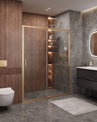 Душевая дверь CEZARES MOLVENO-BF-1-140-C-BORO-IV