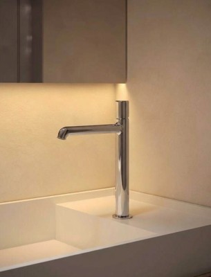 Смеситель для накладных раковин BelBagno UNO UNO-LMC-CRM