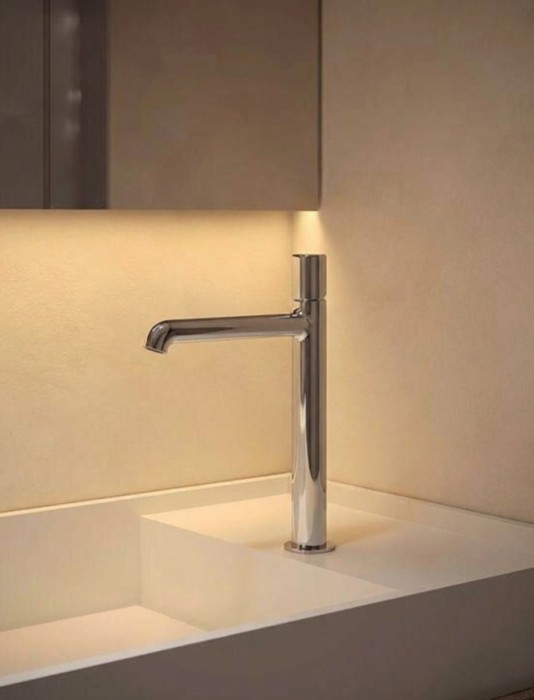 Смеситель для накладных раковин BelBagno UNO UNO-LMC-CRM