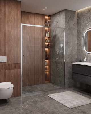 Душевая дверь CEZARES MOLVENO-BF-1-160-C-Cr-IV