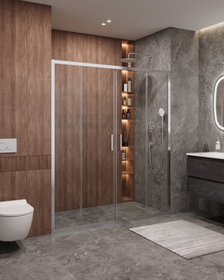 Душевая дверь CEZARES MOLVENO-BF-2-180-C-Cr-IV