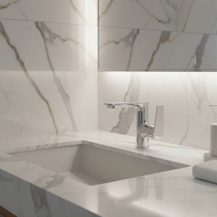 Смеситель для раковины BelBagno ANCONA  ANCONA-LVM-CRM