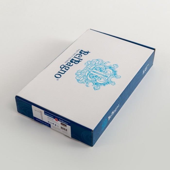 Смеситель для накладной раковины без донного клапана BelBagno ARDENTE-LMC-CRM-W0