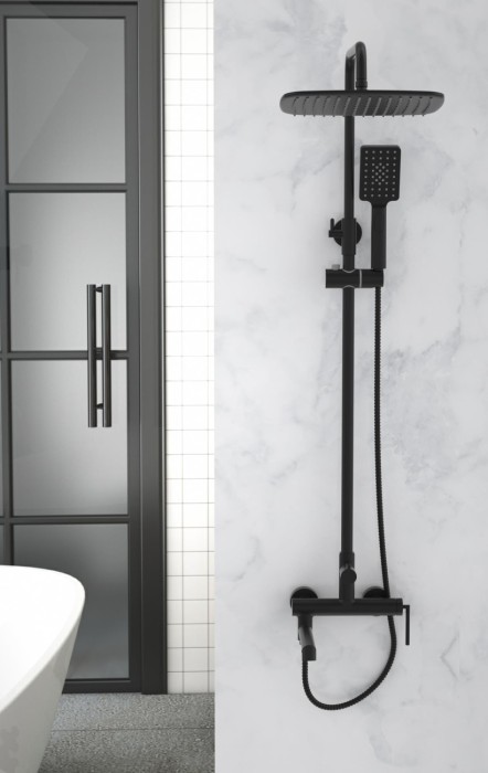 Душевая стойка BelBagno ACQUA ACQUA-VSCM-NERO