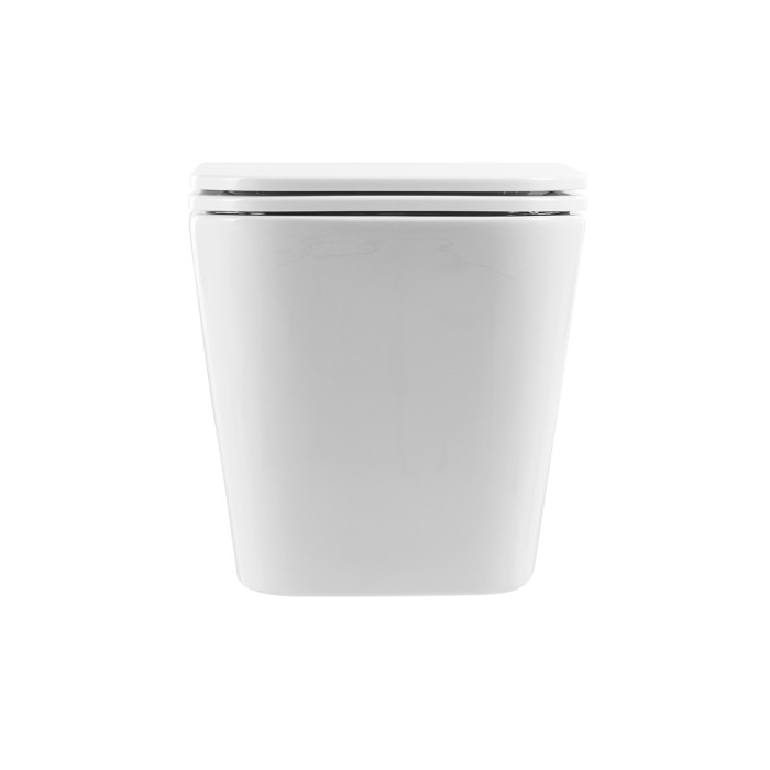 Унитаз подвесной безободковый с сиденьем BelBagno ARDENTE-R BB520CHR/SC