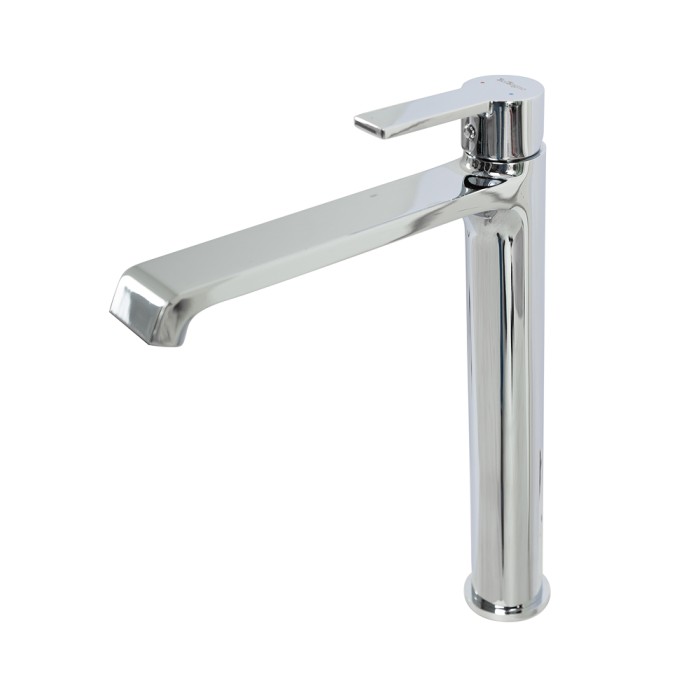 Смеситель для накладной раковины без донного клапана BelBagno AURORA-LMC-CRM-W0