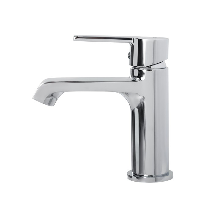 Смеситель для раковины без донного клапана BelBagno AURORA-LVM-CRM-W0