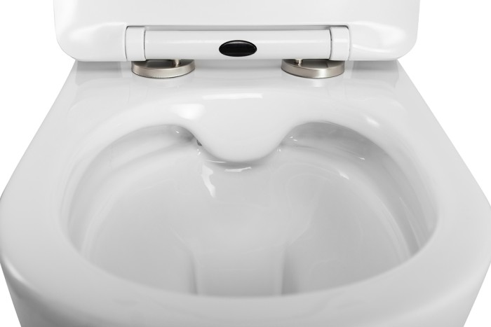 Унитаз подвесной безободковый с сиденьем BelBagno UNO 2.1 BB7006CHR/SC