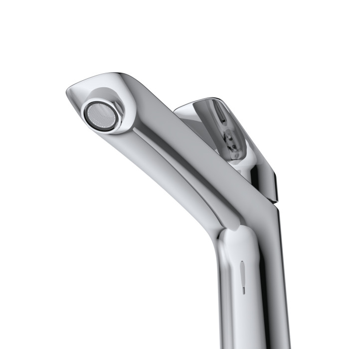 Смеситель для накладной раковины без донного клапана BelBagno DUE-LMC-CRM-W0