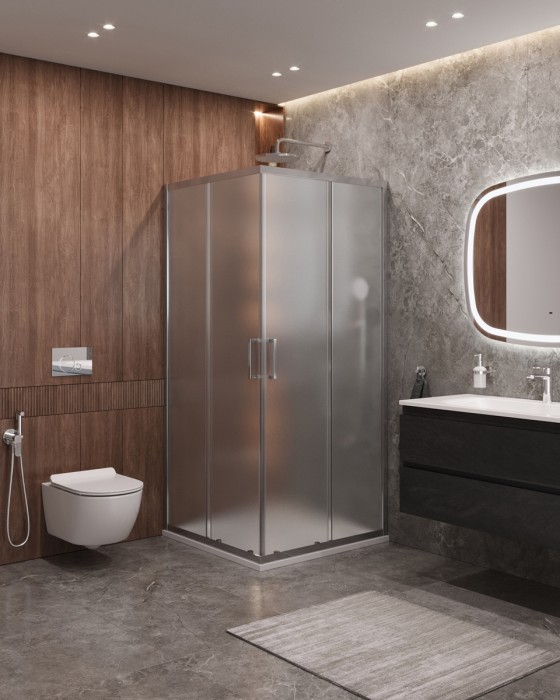 Душевой уголок CEZARES MOLVENO-A-2-100-P-Cr