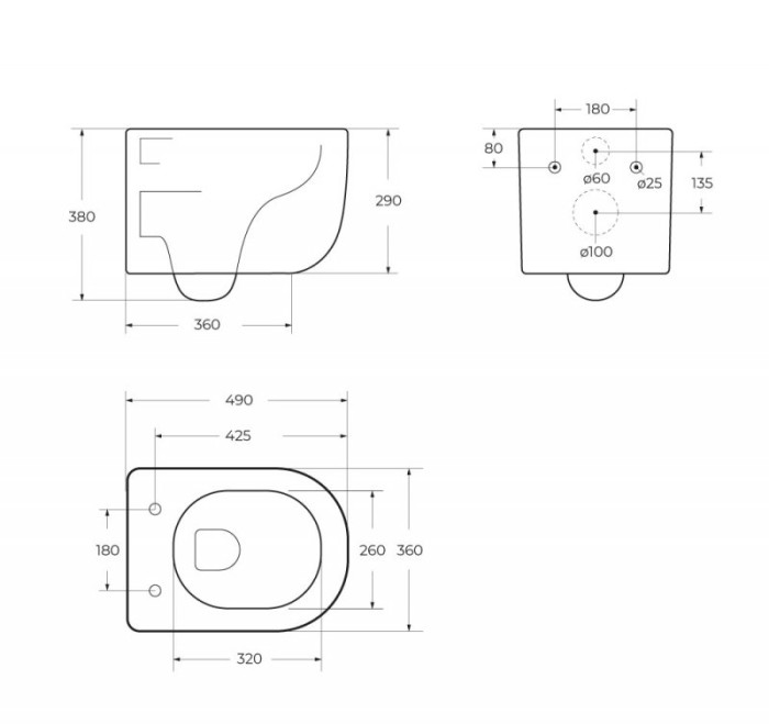 Унитаз подвесной безободковый со смывом TORNADO BelBagno SOFT-TOR BB084CH-TOR