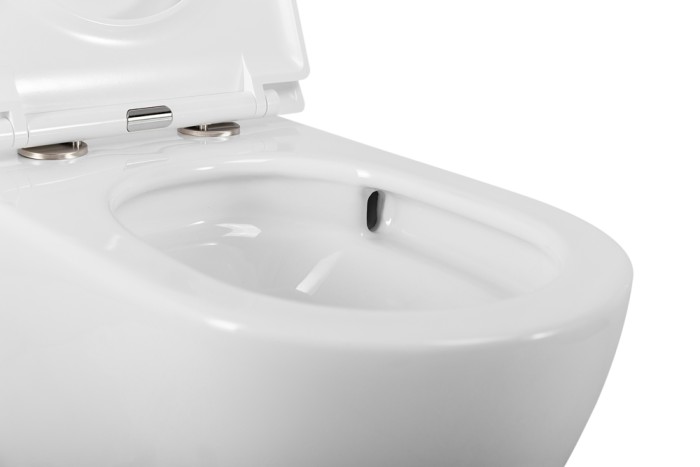 Унитаз подвесной безободковый с сиденьем CEZARES RELAX CZR-3806-53-TH-TOR/SC