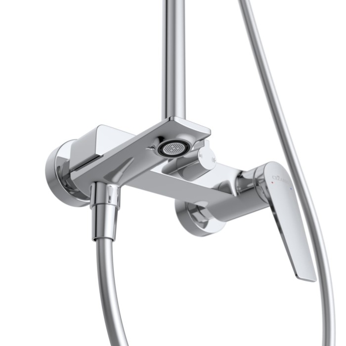 Душевая стойка со смесителем и изливом CEZARES LINER-CVD-01