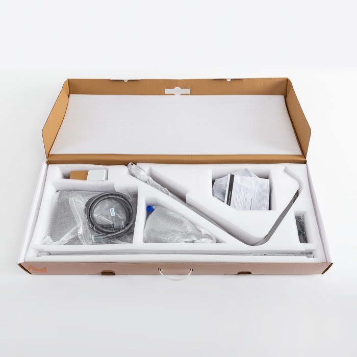 Душевая стойка со смесителем и изливом CEZARES LINER-CVD-GM