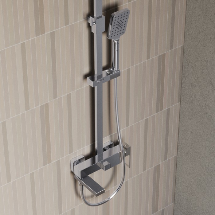 Душевая стойка BelBagno LUCE LUC-VSCM-CRM