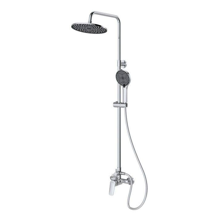 Душевая стойка со смесителем BelBagno MARINO-DOCM-CRM