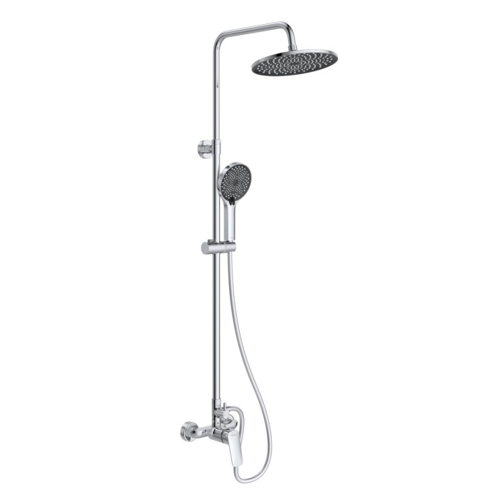 Душевая стойка со смесителем BelBagno MARINO-DOCM-CRM