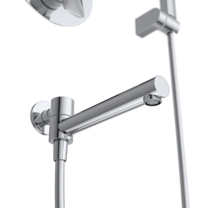 Душевой комплект встраиваемый с изливом BelBagno MARINO-VDSET-CRM