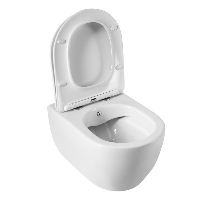 Унитаз подвесной безободковый с функцией биде CEZARES COMFORT CZR-191-TH/BS