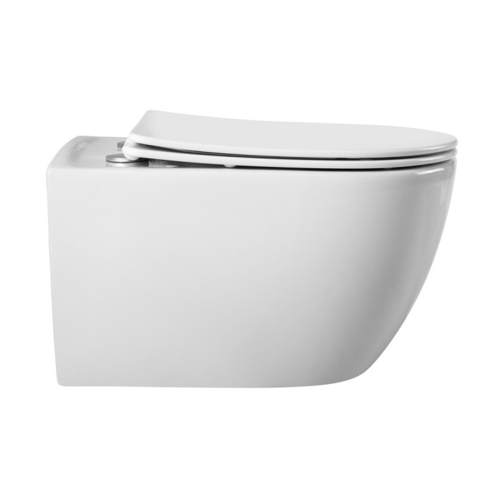 Унитаз подвесной безободковый с функцией биде CEZARES COMFORT CZR-191-TH/BS