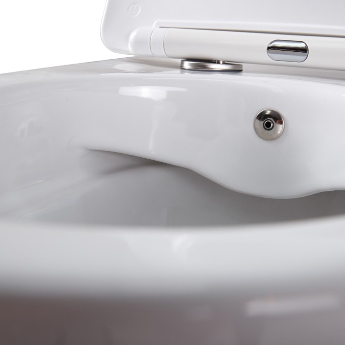 Унитаз подвесной безободковый с функцией биде CEZARES COMFORT CZR-191-TH/BS