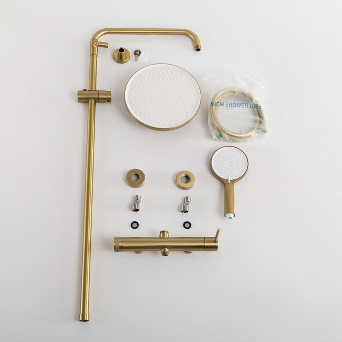 Душевая стойка со смесителем CEZARES RELAX-CD-BORO