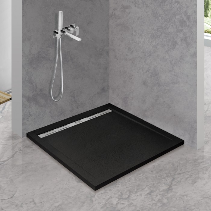 Поддон из искусственного мрамора CEZARES TRAY-AS-A-90-30-NERO