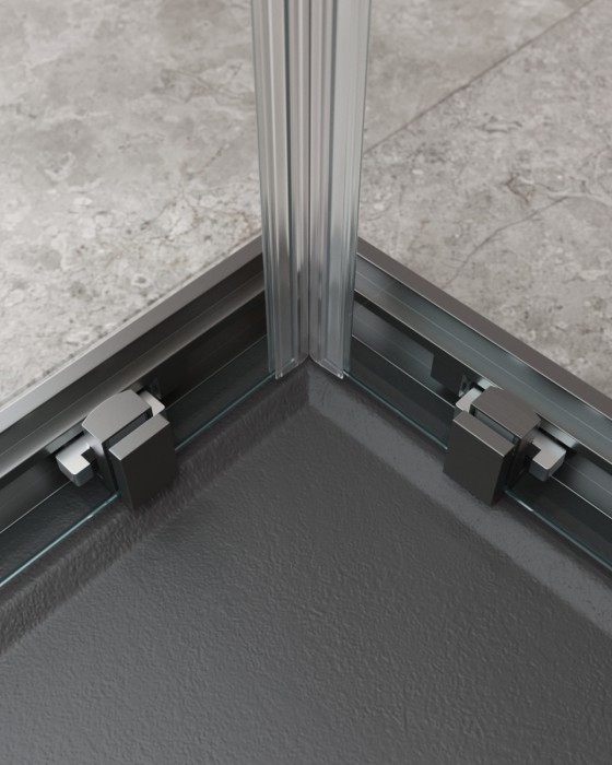 Душевой уголок CEZARES MOLVENO-A-22-90+20-C-GM-IV