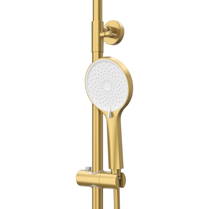 Душевая стойка со смесителем и изливом CEZARES RELAX-CVD-BORO