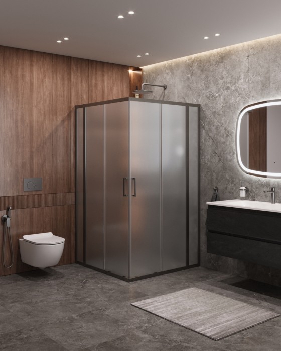 Душевой уголок CEZARES MOLVENO-A-22-90+20-P-GM