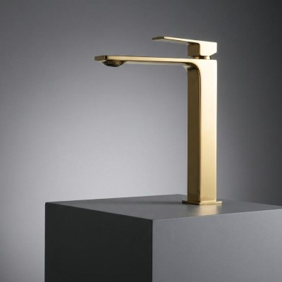 Смеситель для накладных BelBagno LUCE LUC-LMC-ORO-W0