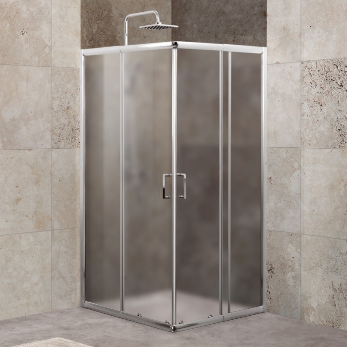 Душевой уголок BelBagno UNIQUE-A-2-85/100-P-Cr