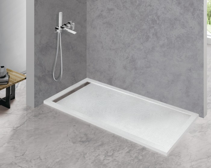 Поддон из искусственного мрамора CEZARES TRAY-AS-AH-140/80-30-W