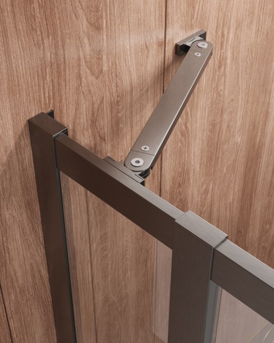 Душевой уголок CEZARES MOLVENO-AH-21-100+20-C-GM-IV