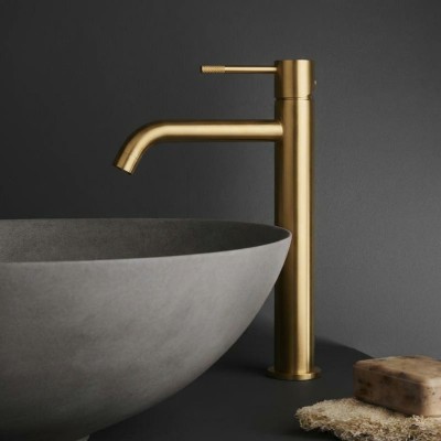 Смеситель для накладной раковины без донного клапана CEZARES RELAX-LC1-BORO-W0